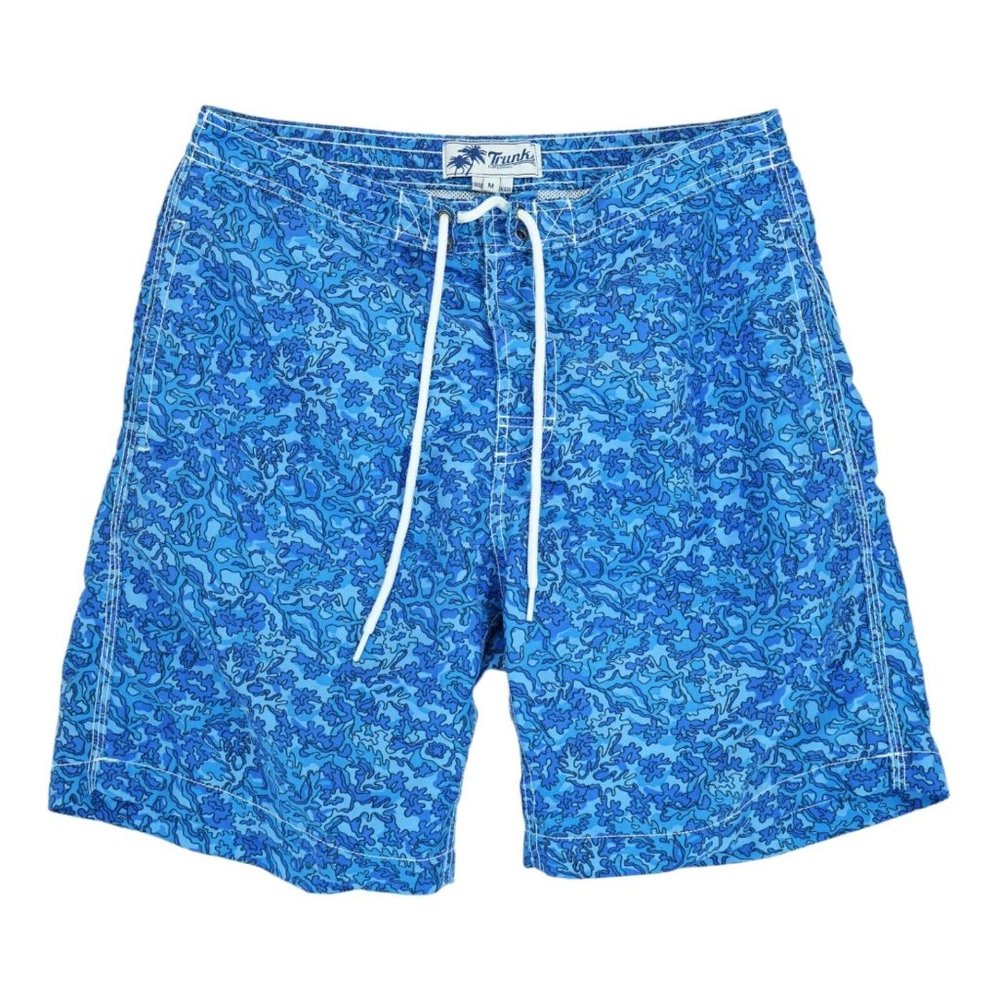 Trunks Surf & Swim Co 6" Swim Trunks Pool Beach Shorts Mens‎ Size M Swimwear